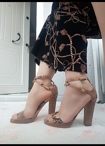 Zara Zara topuklu ayakkabı 