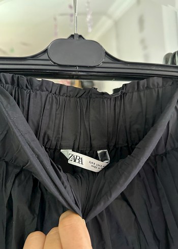 Zara Zara Siyah Mini Etek