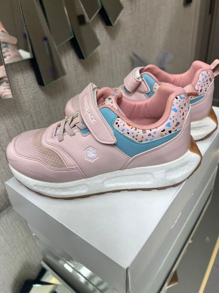 Pembe Bağcıksız Kız Çocuk Spor Ayakkabısı - Görsel 5