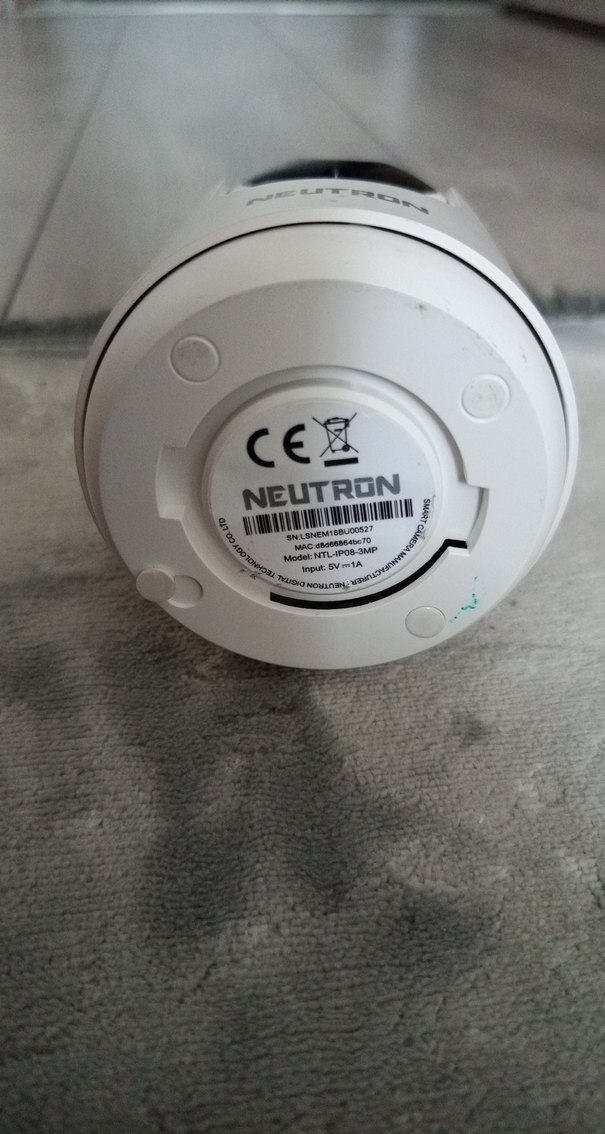 Beyaz Neutron Bebek Kamera - Görsel 4