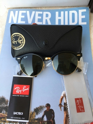 Rayban rond fleck hic kullanilmamis uygun fiyata