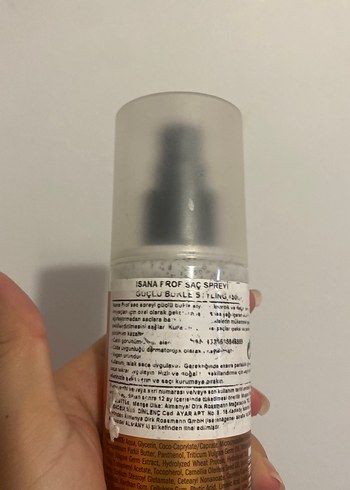 Isana Profesyonel Kilit Şekillendirici Sprey - Görsel 3