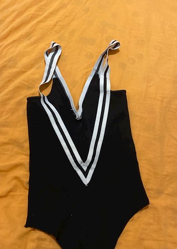 Zara Siyah body suit - Görsel 3