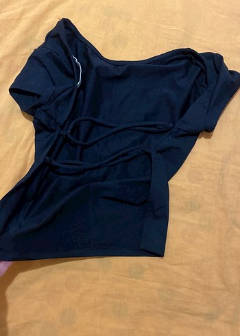 Zara sırtı açık top - Görsel 3