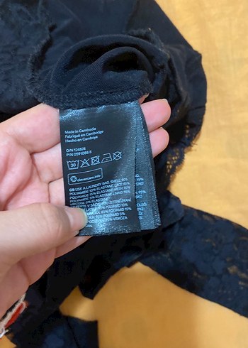 Zara dantel bluz - Görsel 5