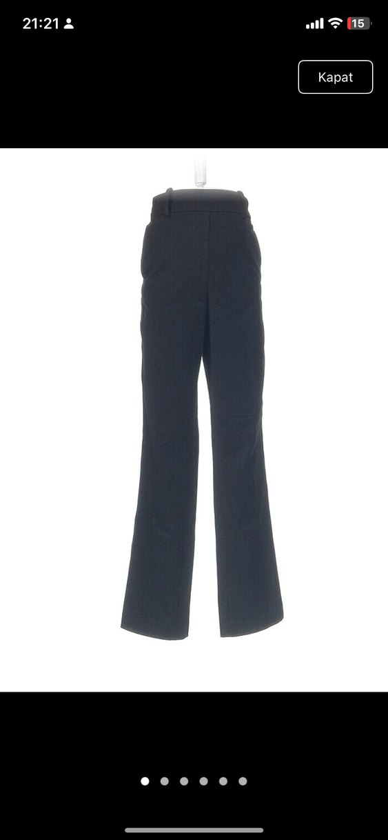 Zara pantolon yanlari seritli - Görsel 2