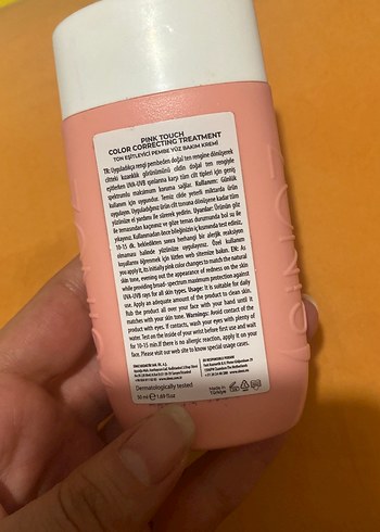 Sinoz Pink Touch Renk Düzeltici Güneş Koruyucu SPF 50 - Görsel 2