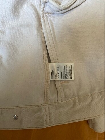 m Beden ten rengi Renk H&m ceket