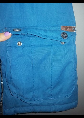 Erkek Çocuk Lcw Mavi Fermuarlı Mont - Görsel 3