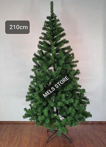 Yılbaşı Çam Ağacı, 210cm demir ayak
