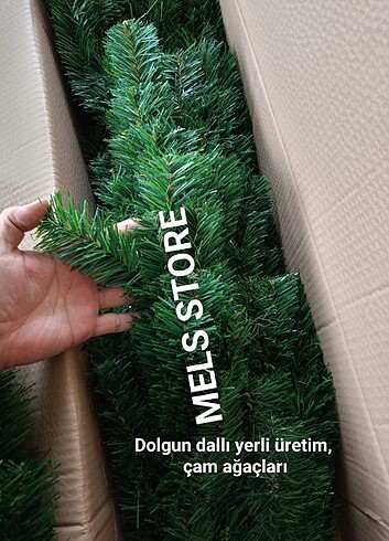 Yılbaşı çam ağacı 150cm demir ayak