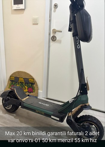 Koyu Yeşil Scooter - Görsel 7