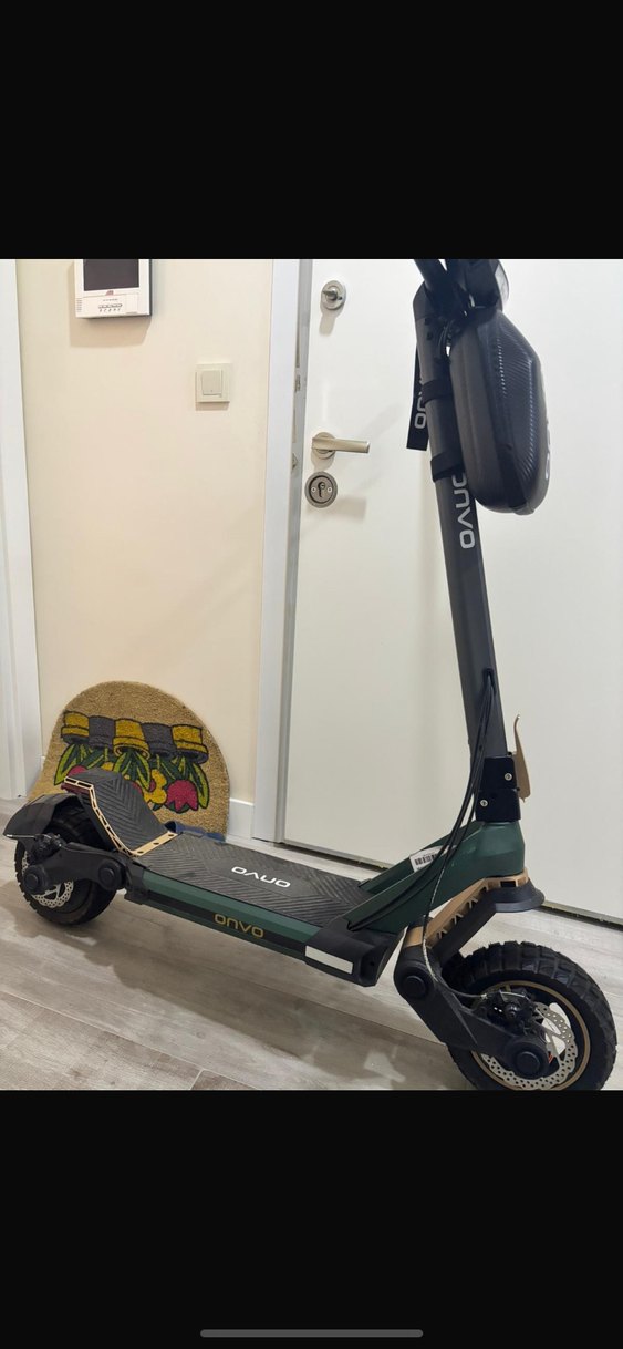 Koyu Yeşil Scooter - Görsel 5