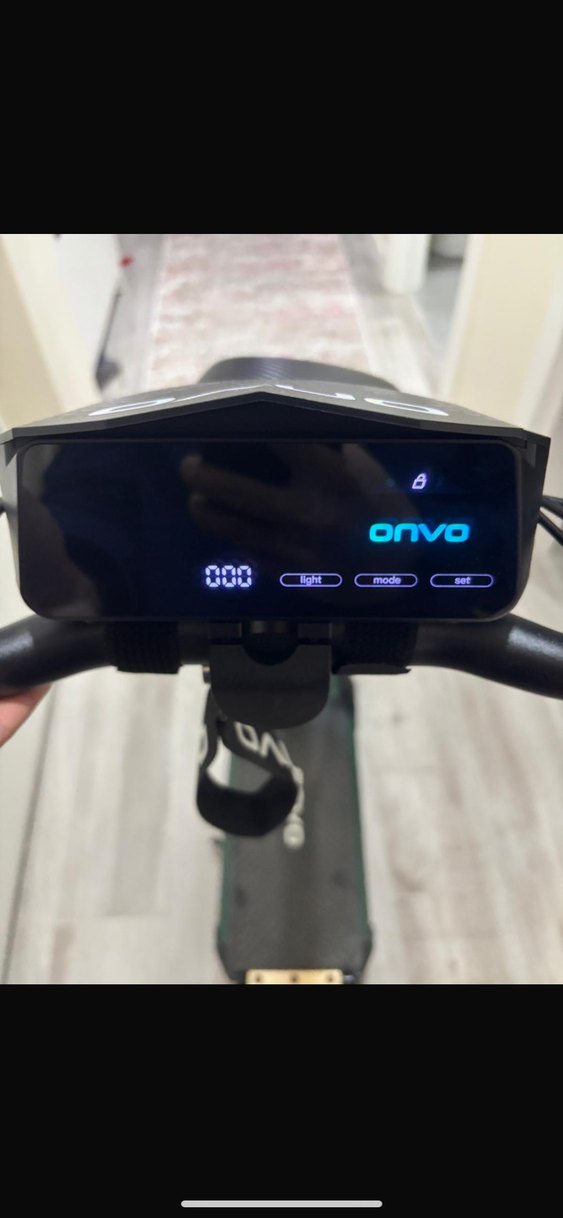 Koyu Yeşil Scooter - Görsel 3