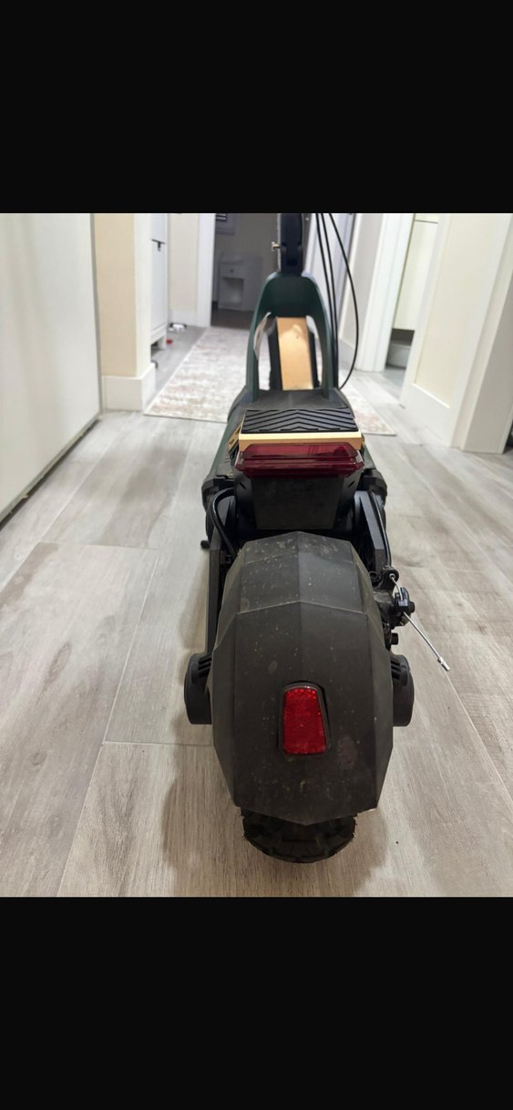 Koyu Yeşil Scooter - Görsel 4