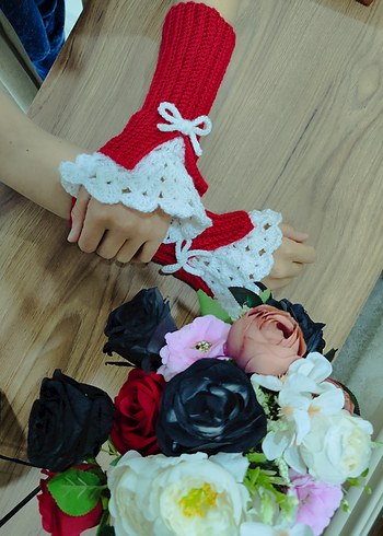 vintage eldiven - Görsel 2