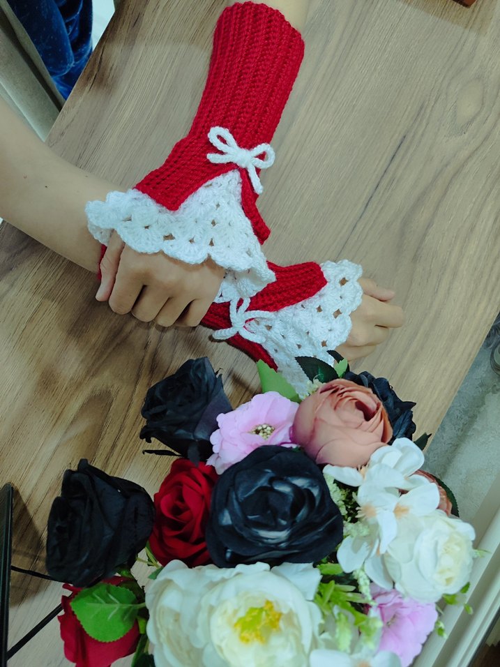 vintage eldiven - Görsel 2