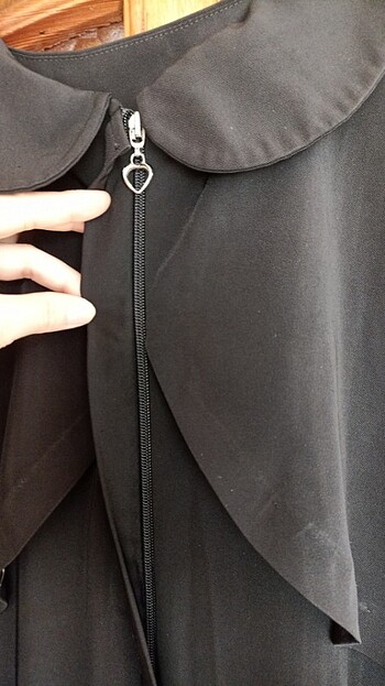 Siyah ferace - Görsel 6