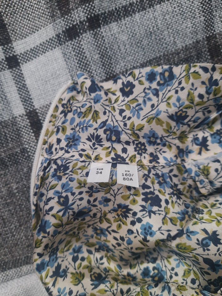 Bohem Gri Desenli Uzun Kollu Gömlek - Görsel 3