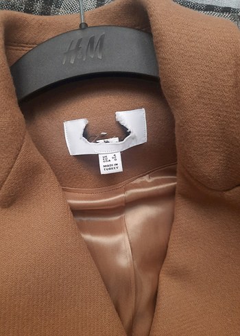 Düğmeli Bej Süet Midi Kadın Kaban - Görsel 3