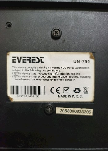 Klavye - everest un 796 - Görsel 3