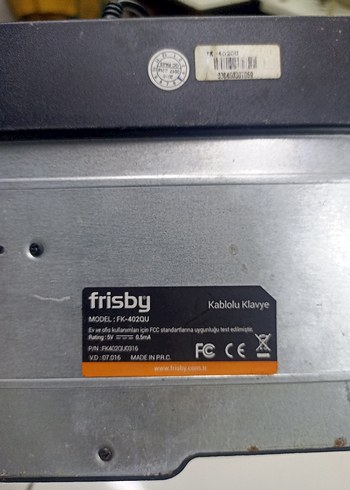  Beden Kablolu klavye frsby