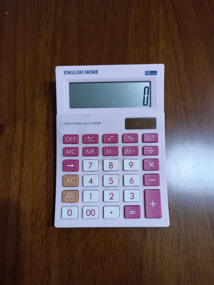 English home hesap makinesi - Görsel 2