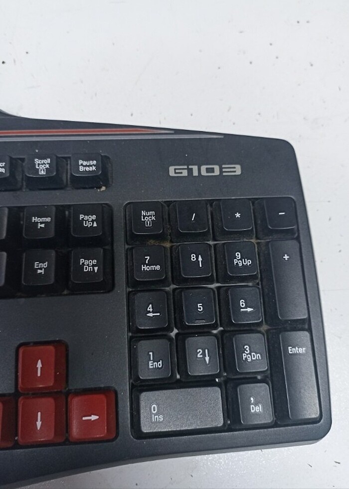 Logitech G103 klavye - Görsel 2