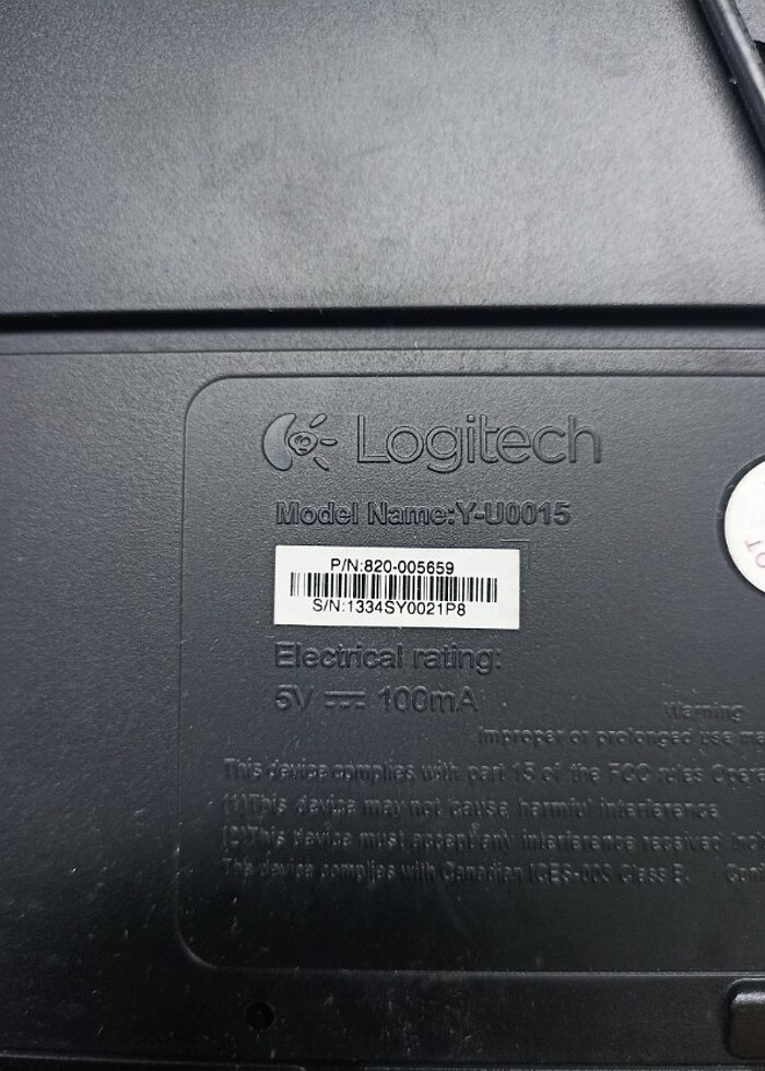 Logitech G103 klavye - Görsel 3