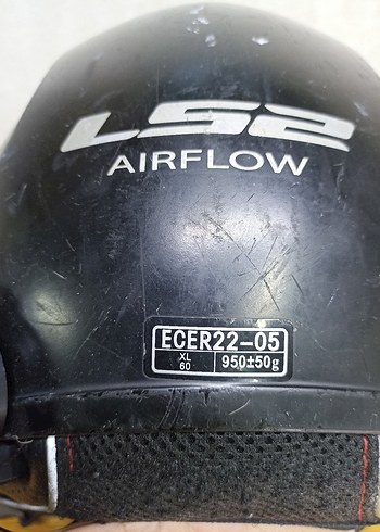 LS2 Airflow ECER05-22 XL Kask - Görsel 6