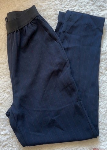 Refka Lacivert Çizgili Hamile Pantolonu - Görsel 2