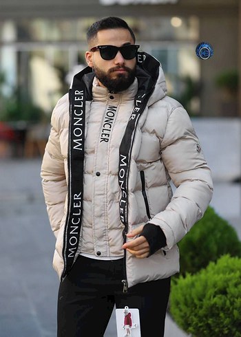 xl Beden Moncler kalın mont
