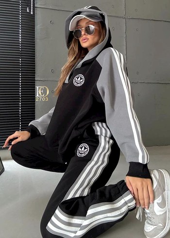 m Beden kahverengi Renk Adidas Kadın Eşofman Takımı