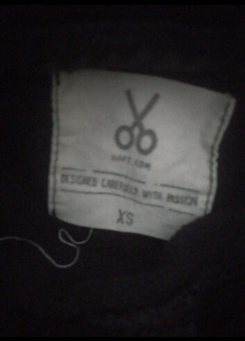 xs Beden Kaft kaponlu Sweatshirt