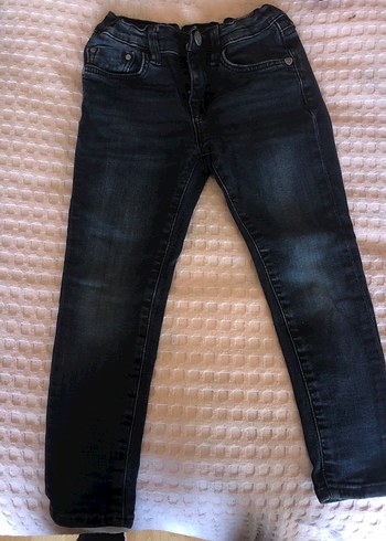 Mavi Jeans Kemerli Erkek Çocuk Koyu kot Denim Pantolon