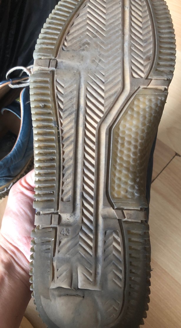 Vintage Mavi Erkek Ayakkabısı - Görsel 3