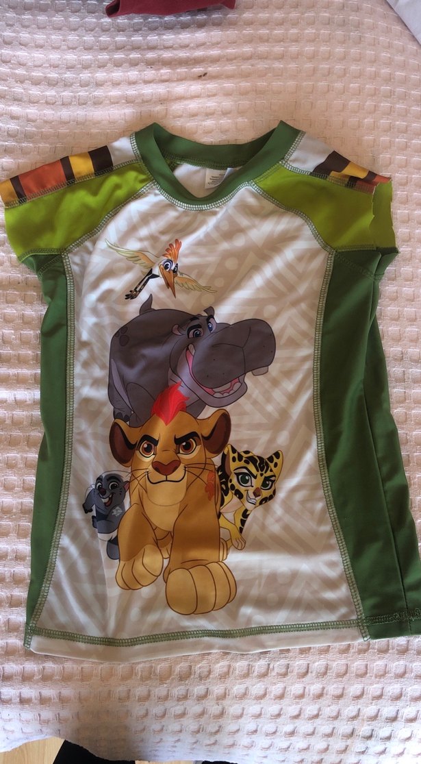 Çocuklar için renkli baskılı mayo üstü - Görsel 5