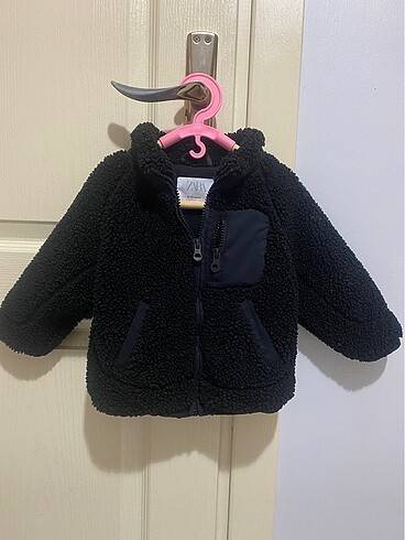 Zara peluş mont