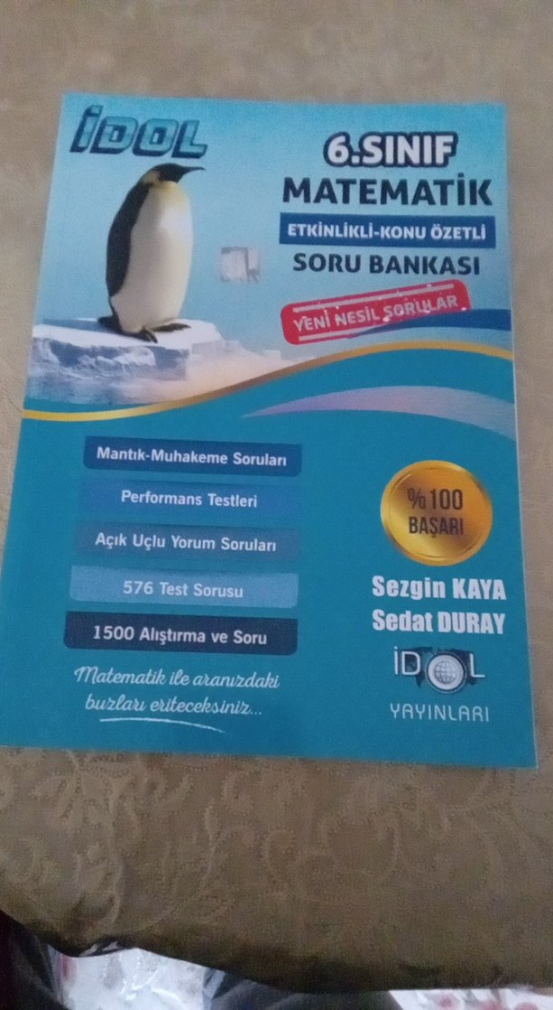 6. Sınıf Matematik Soru Bankası - Idol Yayınları - Görsel 2