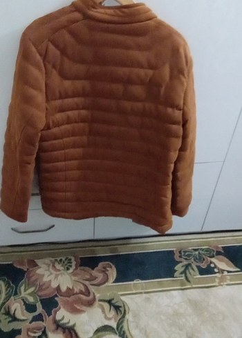 Kahverengi Fermuarlı Erkek mont - Görsel 2