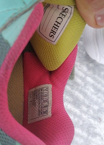 Kız Çocuk Turkuaz Bağcıklı orijinal Sneaker - Görsel 4