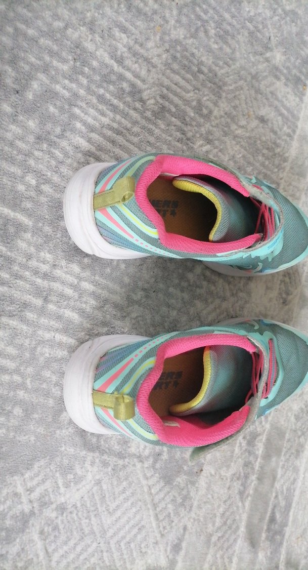 Kız Çocuk Turkuaz Bağcıklı orijinal Sneaker - Görsel 2