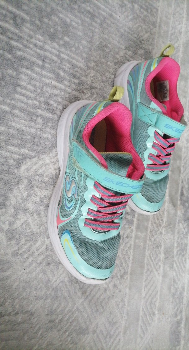 Kız Çocuk Turkuaz Bağcıklı orijinal Sneaker - Görsel 5