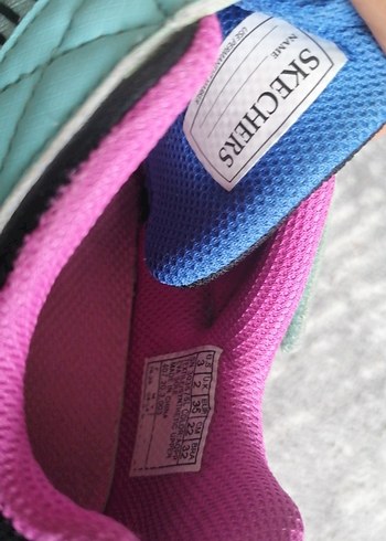 Kız Çocuk Renkli Bağcıklı orijinal Sneaker - Görsel 5