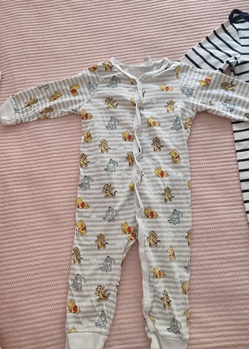 Uzun Kollu Pamuklu Bebek Tulum - Görsel 4