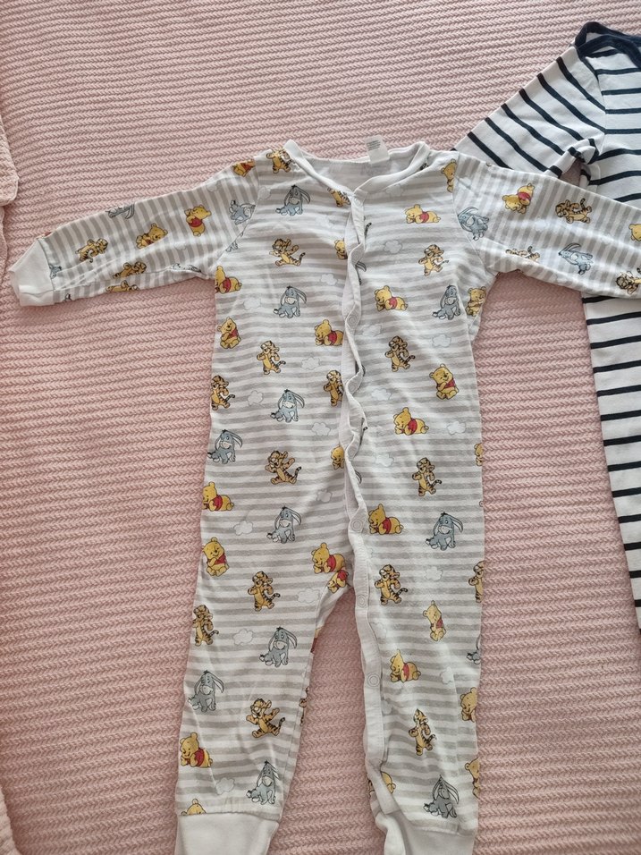 Uzun Kollu Pamuklu Bebek Tulum - Görsel 4