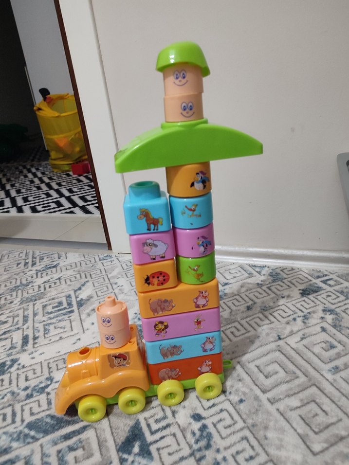 Renkli Eğitici Oyuncak Bloklar - Görsel 2