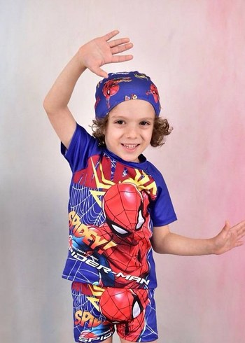 Erkek Çocuk Spider-Man Baskılı Mayo Seti - Görsel 3