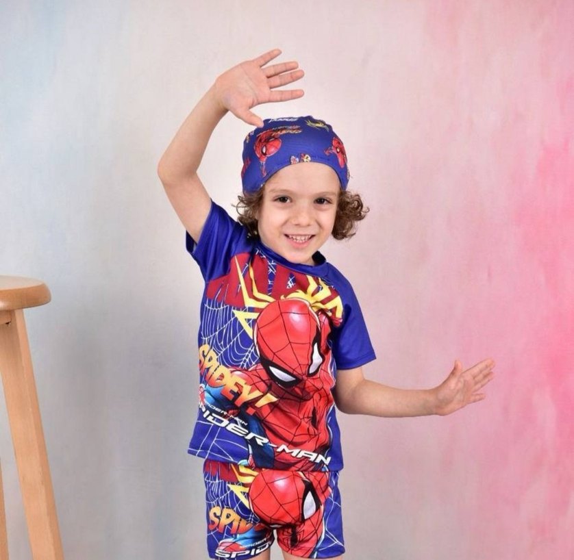 Erkek Çocuk Spider-Man Baskılı Mayo Seti - Görsel 3