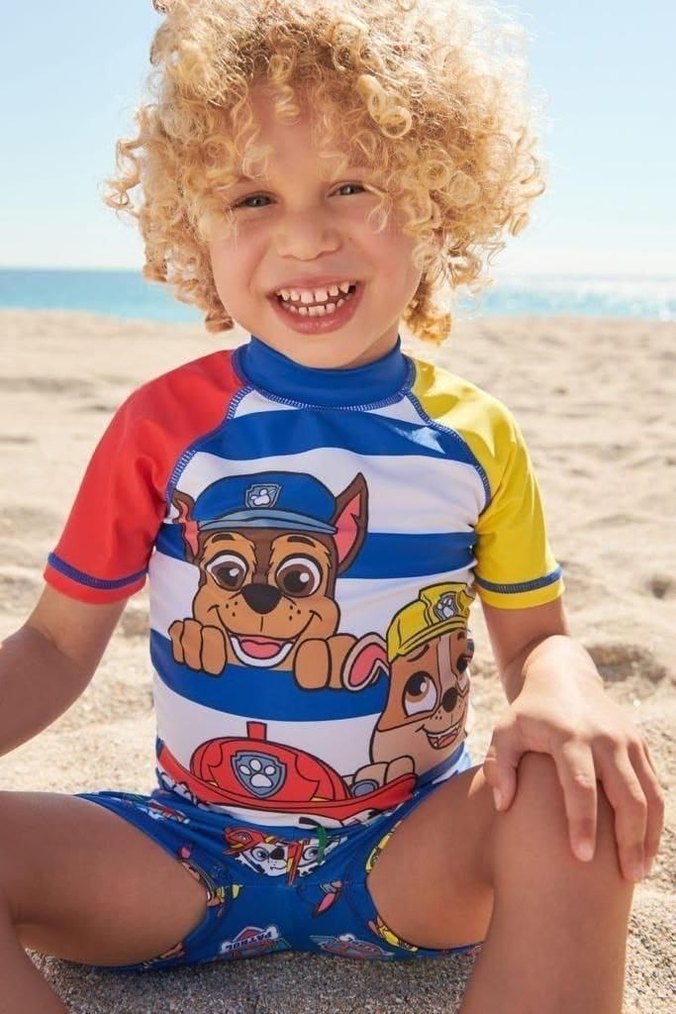 Renkli Baskılı Erkek Çocuk Mayo - Görsel 4